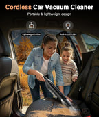 Handheld Vacuum Cordless, 24KPA High Power Car Vacuum - Image 5