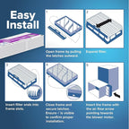 Filtrete 20x25x4 Refillable Air Filter replacement, MPR 1550, MERV 12, Allergen - Image 5