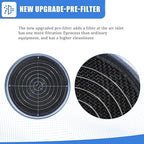 FFU HEPA H14-Filter Laminar Flow Hood Updated FanFilter Unit（Include HEPA - Image 2