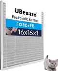 UBeesize 16x16x1 Reusable Electrostatic Air Filter HVAC AC Furnace Filter by UBeesize