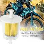 5 Pack 3/8" Universal Fuel Filters, Inline Gas Fuel Line - Image 6