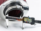 Rtunes Racing Universal Clamp-On Air Filter, Standard Cone, Dry Washable Design - Image 3