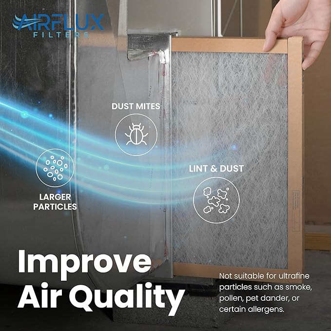 Fiberglass Air Filter -18x18x1Air Filter 12 Pack - Image 4