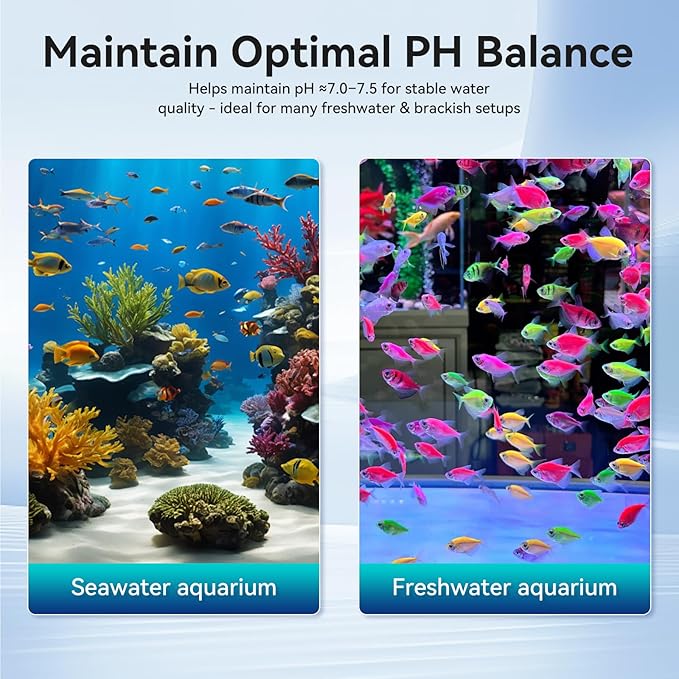 12-in-1 Aquarium Filter Media for Freshwater & Marine Tanks, Bio Filter Mix - Image 5