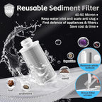 FA21 Washer Water Filter Reusable, brass garden hose filter - Image 4