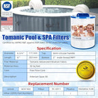 2 Pack SPA Filter Cartridge 6CH-502 Compatible - Image 2