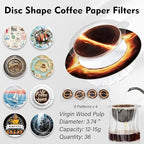 SUNYA Coffee Filters, with Wide Rim - Image 2