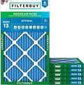 Filterbuy 12x27x1 Air Filter MERV 13 Optimal Smoke & Allergy Defense, by Filterbuy