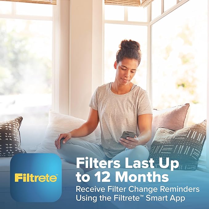 Filtrete 20x25x4 Refillable Air Filter replacement, MPR 1550, MERV 12, Allergen - Image 6