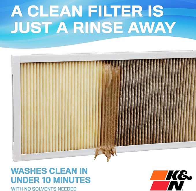 K&N 14X14X1 HVAC Furnace Air Filter, Lasts a Lifetime, Merv 11, the Last HVAC - Image 3