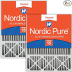 Nordic Pure 20x25x5 Honeywell/Lennox Replacement MERV 15 Air Filters 2 Pack by NordicPure