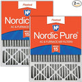 Nordic Pure 16x25x5 Honeywell/Lennox Replacement MERV 15 Air Filters 2 Pack by NordicPure