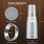 WDT Tool Espresso Distributor Accessory kit &1.7mm Thickness 150μm Mesh Puck - Image 3