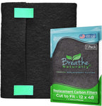 Breathe Naturally Universal Cut To Fit Activated Carbon Air Filter by BreatheNaturally