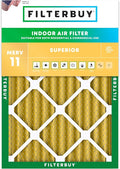 Filterbuy 24x28x2 Air Filter MERV 11 Superior Pet & Allergy Defense, by Filterbuy