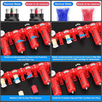 TAILONZ PNEUMATIC 0-150PSI 1/2 Inch NPT Red Industrial Grade 5 Stage Air Drying - Image 6
