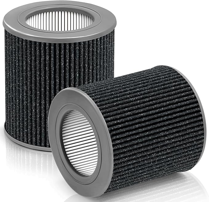 2 Pack Air Mini PECO-HEPA Replacement Filters Compatible by WOCASE