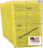 Fast-Shipped-Filters 10 Pack 18x36 Replacement Filter Pads Compatible by Unknown