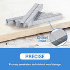 meite T-50 Heavy Duty Staples, 1/2 Inch Galvanized T-50 Staples - Image 5