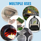 Valchoose 4PACK Stainless Steel Woven Wire Mesh Never Rust, Air Vent Mesh - Image 3