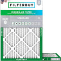 Filterbuy 29x30x1 Air Filter MERV 8 Essential Dust & Allergy Defense, by Filterbuy