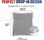 20x22x1 Electrostatic Air Filter, MERV 8, Reusable Furnace AC/HVAC Filter - Image 6
