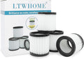 LTWHOME Replacement Ash Vacuum HEPA Filter Fit by LTWHOME