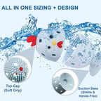 Egg Washer for Fresh Eggs, Egg Scrubber for Fresh Eggs, 2 Reusable Silicone - Image 5
