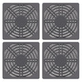 Wathai 80MM PC Fan Dust Filter Cover Computer Mess 4 Pack by Wathai