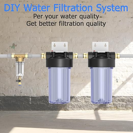 WHT10 Whole House Water Filter Housing, Fit 10"x4.5" Sediment etc Filters - Image 5
