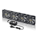 Big Airflow Computer Fan, 4 x 120 mm x 25 mm Brushless Axial Cooling Fan by Unknown