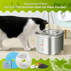 5 Set Cat Water Fountain Filter Replacement - Image 2