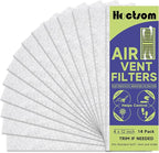 Air Vent Filter 4 x 12 Inch, Thin Air Vent Floor Heater Pre-Filter Sheet Work by Hoctsom