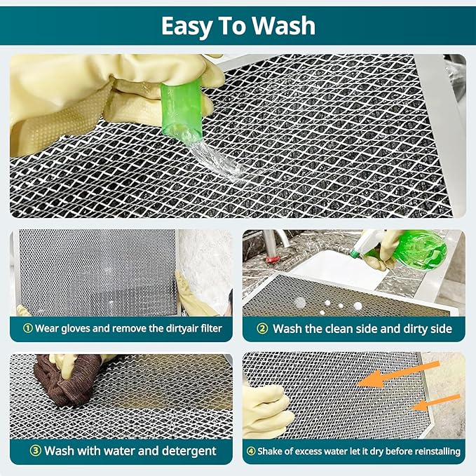 Torjim 20x25x1 MERV8 Washable & Reusable Electrostatic Air Filter - Image 6