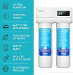 KRAUS Purita 2-Stage Carbon Block Under-Sink Water Filtration System - Image 15