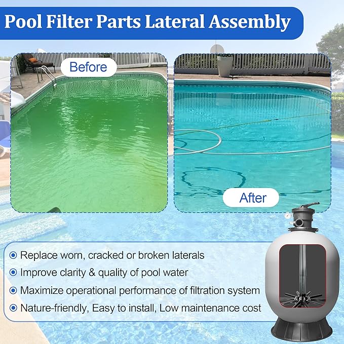 SX180DA Pool Filter Parts Lateral Assembly - Image 5