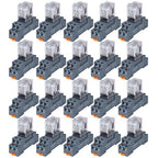 20PCS Electromagnetic Power Relay, 8-Pin 10 AMP 24V DC Relay Coil by VAMRONE