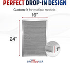 24x30x1 Electrostatic Air Filter, MERV 8, Reusable Furnace AC/HVAC Filter - Image 6