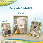 Langdon House 4x6 Picture Frames Set Distinguished Edging - Image 5