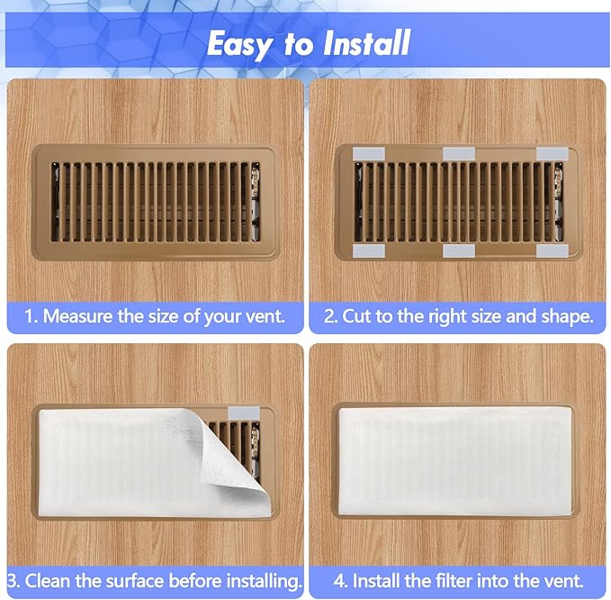 MERV 8 Filter Material, 23 Ft² Cut to Fit Air Filters Electrostatic Media - Image 7