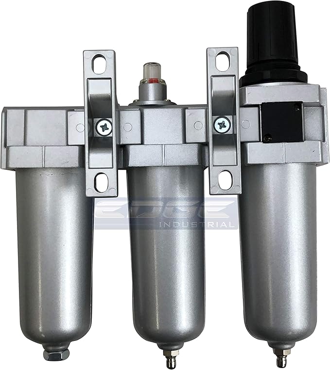 3 Stage, Heavy Duty Industrial Grade Filter Regulator Coalescing Desiccant - Image 4