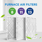 LotFancy 16x25x1 Air Filter MERV 13 6-Pack, Electrostatic Pleated HVAC Furnace - Image 8