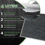 P609422 Cabin Air Filter With Activated Carbon Compatible with FREIGHTLINER - Image 2