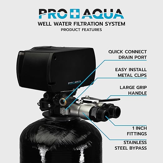 PRO+AQUA Heavy Duty Whole House Well Water Filter System - Image 4