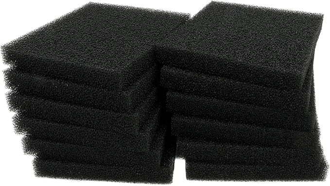 ALEGI Aquarium Bio Sponge Fitler Media, 6.28 x 5.5 x 0.78 Inch Fish Tank Filter by ALEGIAquarium