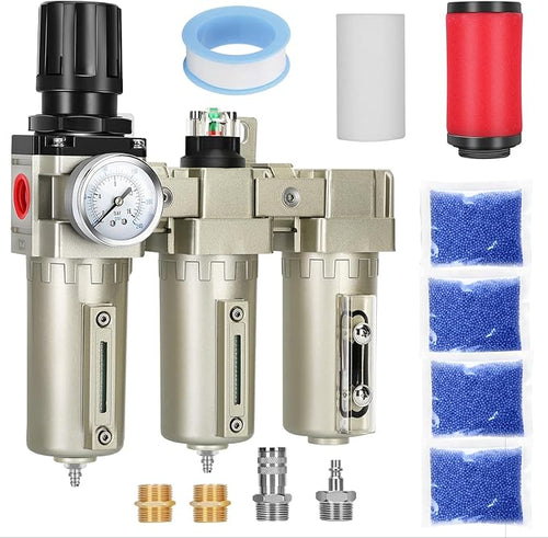 3/4" NPT Industrial Air Dryer for Compressor, 3 Stage Air Compressor Water by Unknown