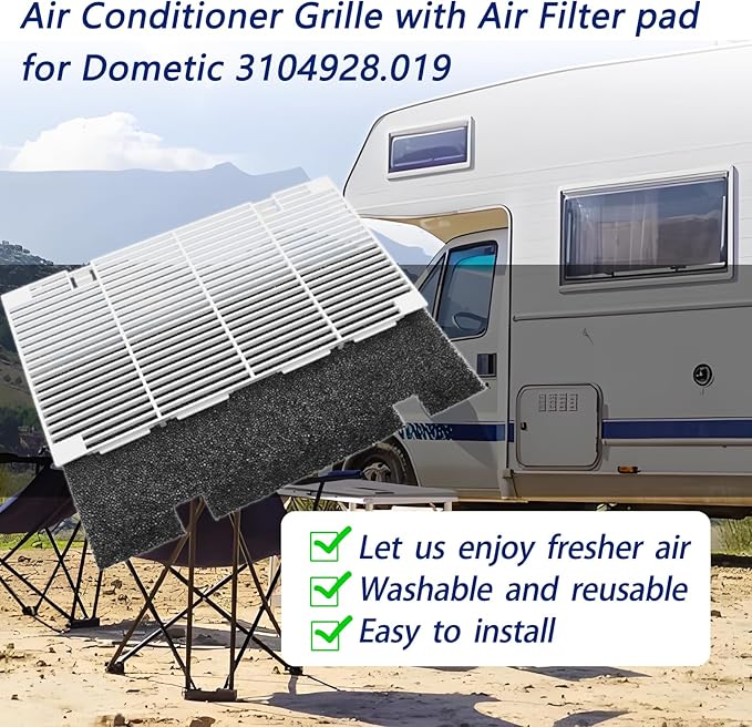 Dianrui RV A/C Vent Cover for Dometic AC Cover Replacement for Dometic - Image 3