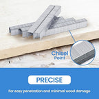 meite Staple Gun Staples, 9/16 Inch Length Heavy Duty T-50 Staples, Galvanized - Image 4
