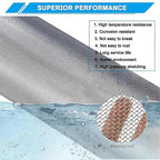 Stainless Steel Mesh Screen 10Mesh 304, 15.7" x 47.2" Metal Mesh Screen - Image 5