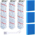 Hand-held Floor Scrubbers Roller Brush Hepa Filter Sponge Parts。Compatible by Unknown